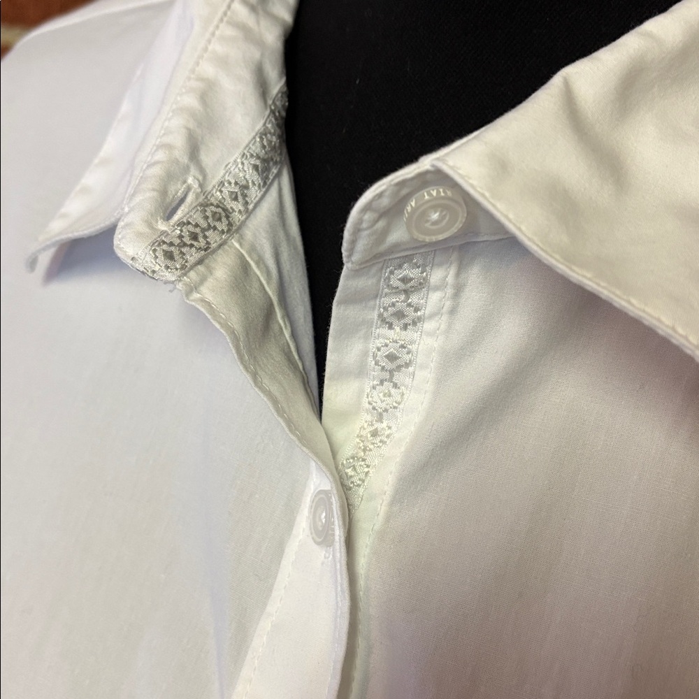 Ariat Real Kirby Stretch LS White Button Down Shirt Women’s Size 2X - Picture 10 of 15